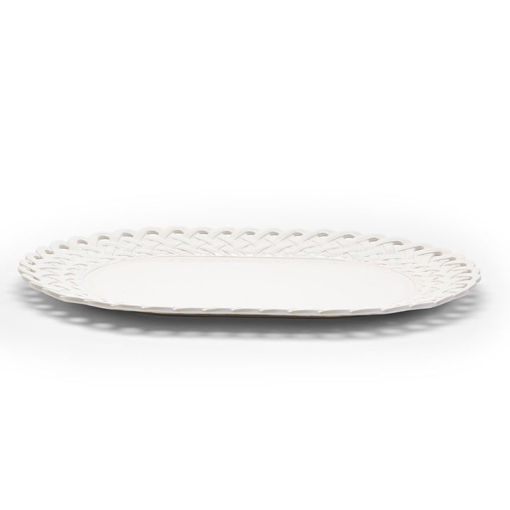 Lattice Melamine Serving Platter