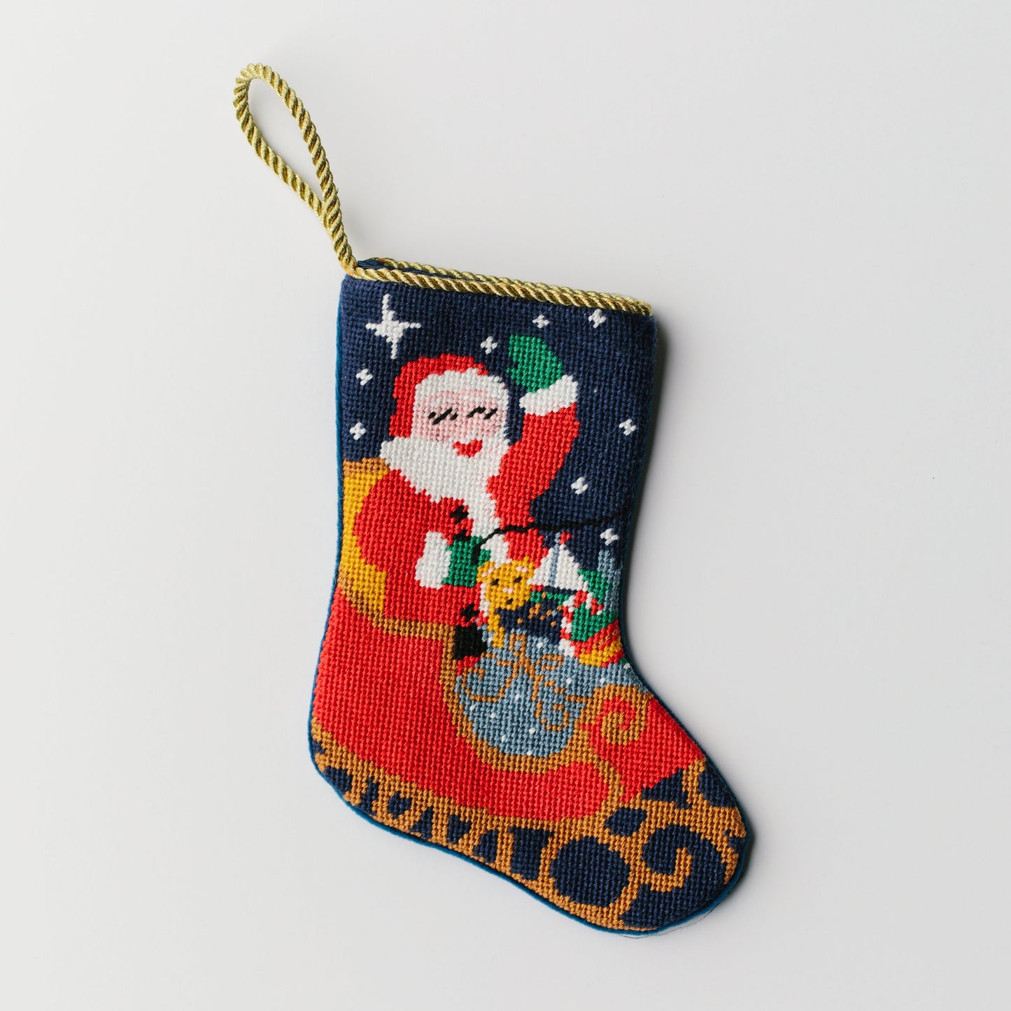 Bauble Stockings Sleigh Ride Santa