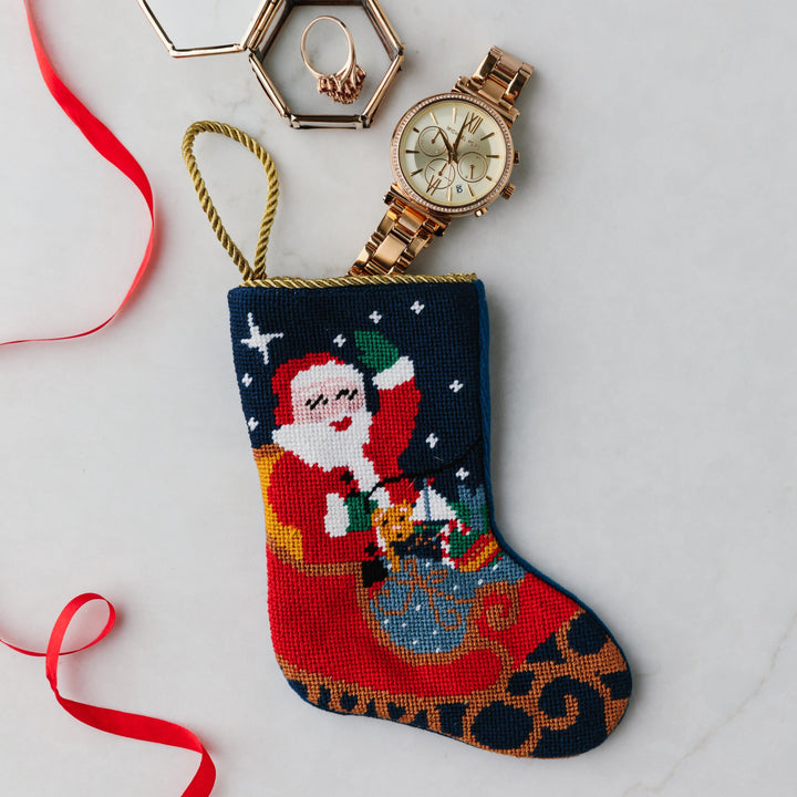Bauble Stockings Sleigh Ride Santa