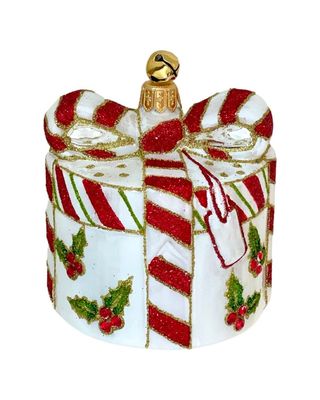 JingleNog Holiday Present Ornament