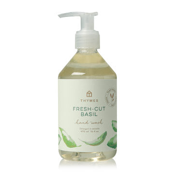 Thymes Hand Wash and Lotion, Fresh Cut Basil