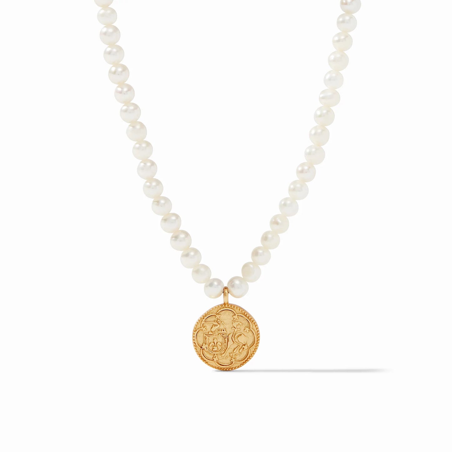 Julie Vos Trieste Pearl Delicate Necklace