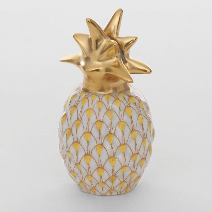 Herend Pineapple Place Card Holder