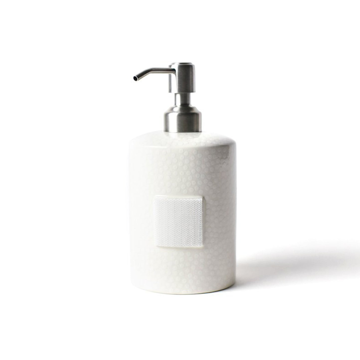 Happy Everything White Small Dot Mini Cylinder Soap Pump