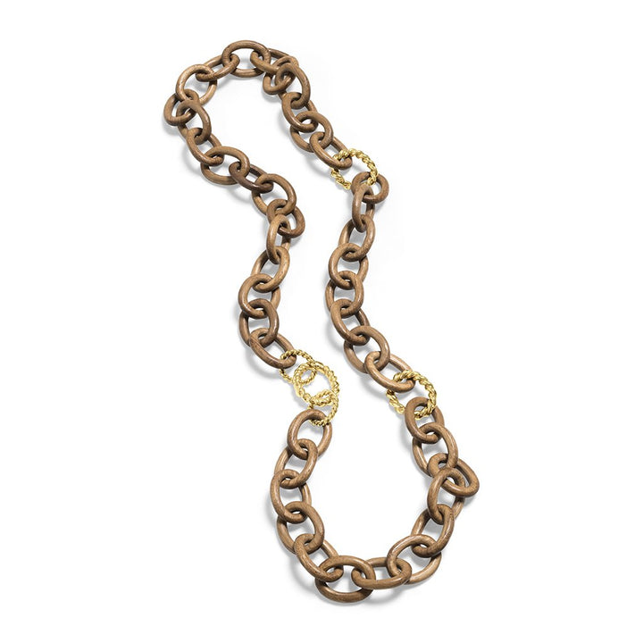 Capucine de Wulf Earth Goddess Chain Necklace, Teak