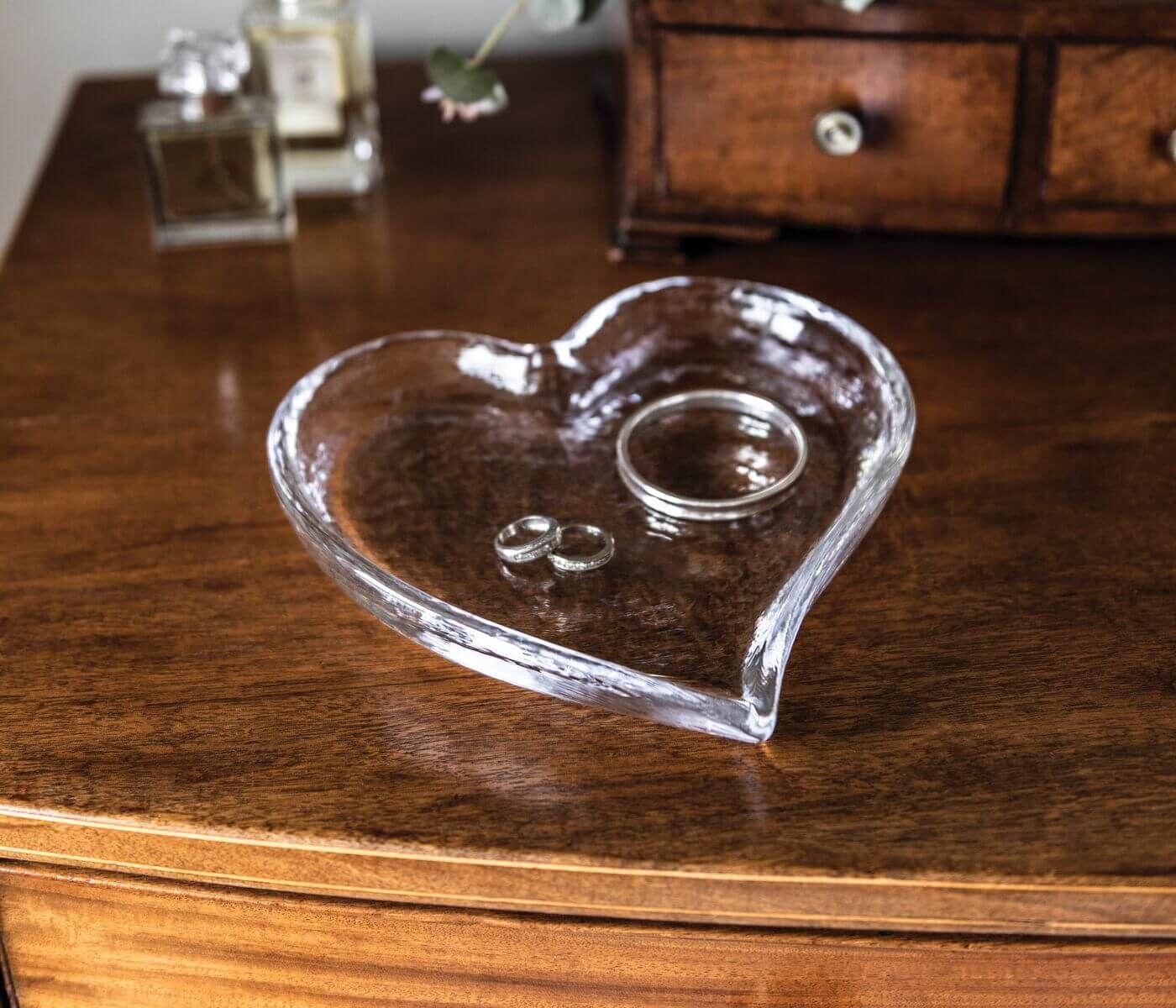 Simon Pearce Heart Tray