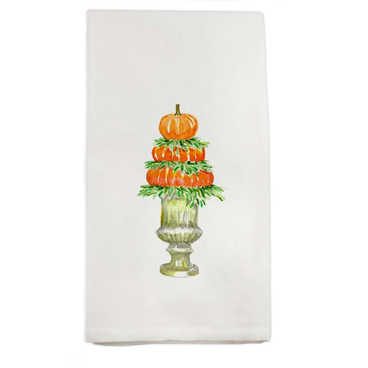 Pumpkin Topiary Towel