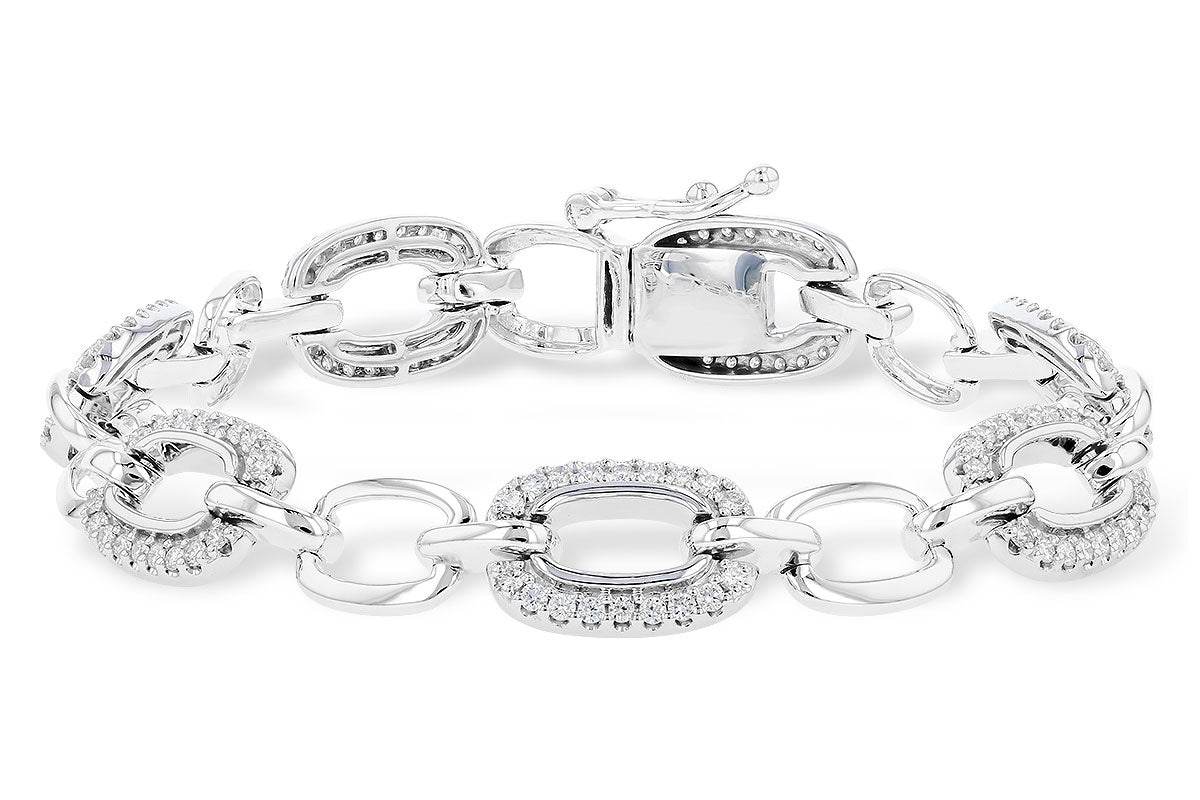 Diamond Link Bracelet, 1.07 ct