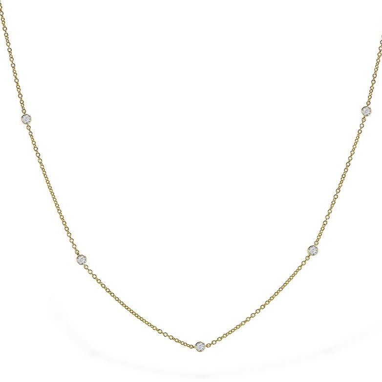 Diamonds by the Yard Necklace, .25 Carats