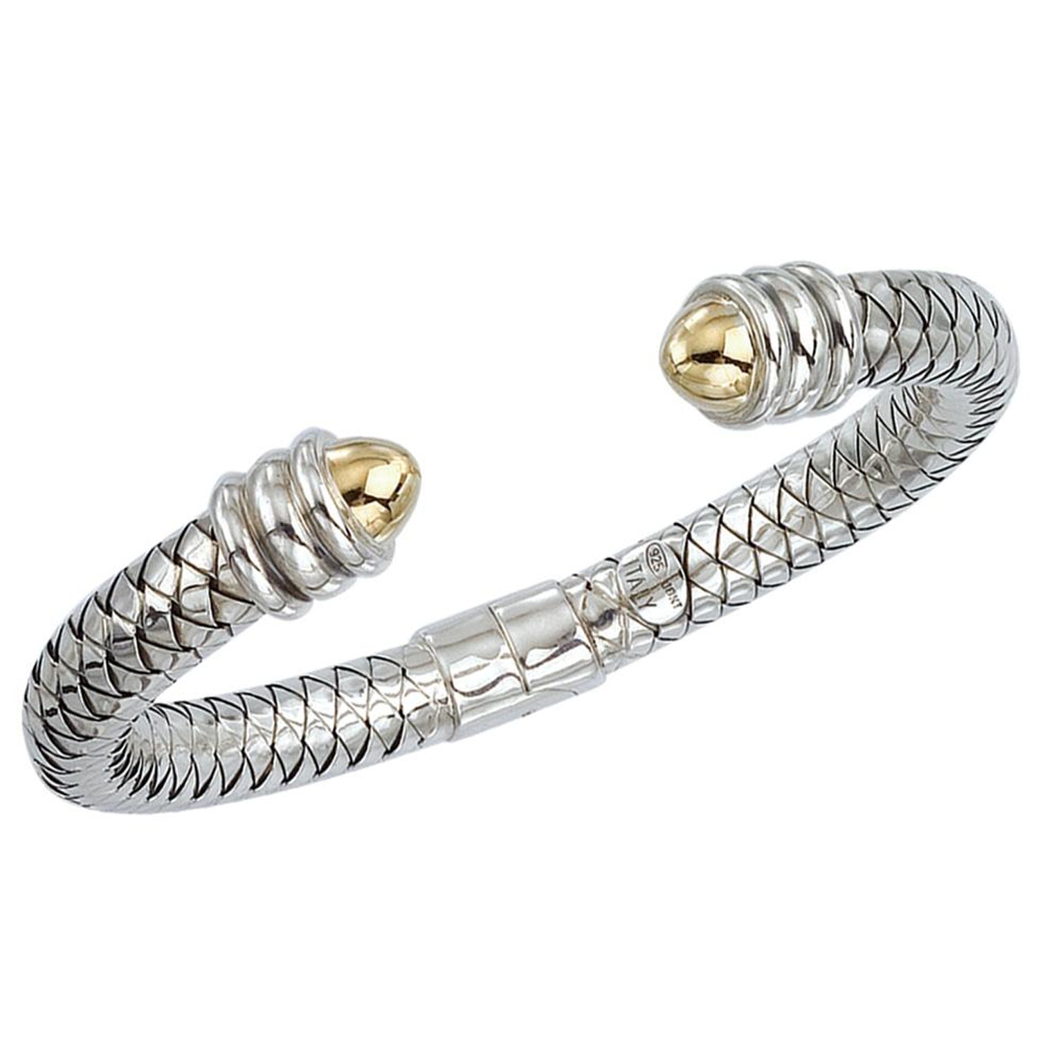 Buy Miabella 18K Gold Over Sterling Silver Italian 5mm Mesh Link Chain  Bracelet for Women 6.5, 7, 7.5, 8 Inch 925 (7.5) at Amazon.in