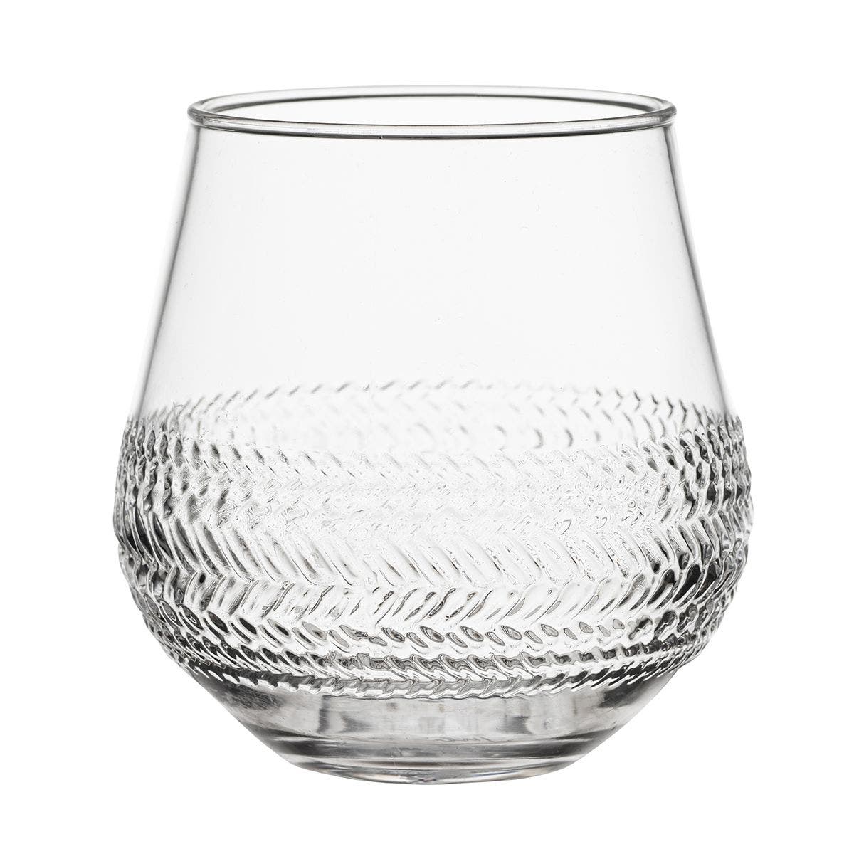 Juliska Le Panier Acrylic Stemless Wine Glass