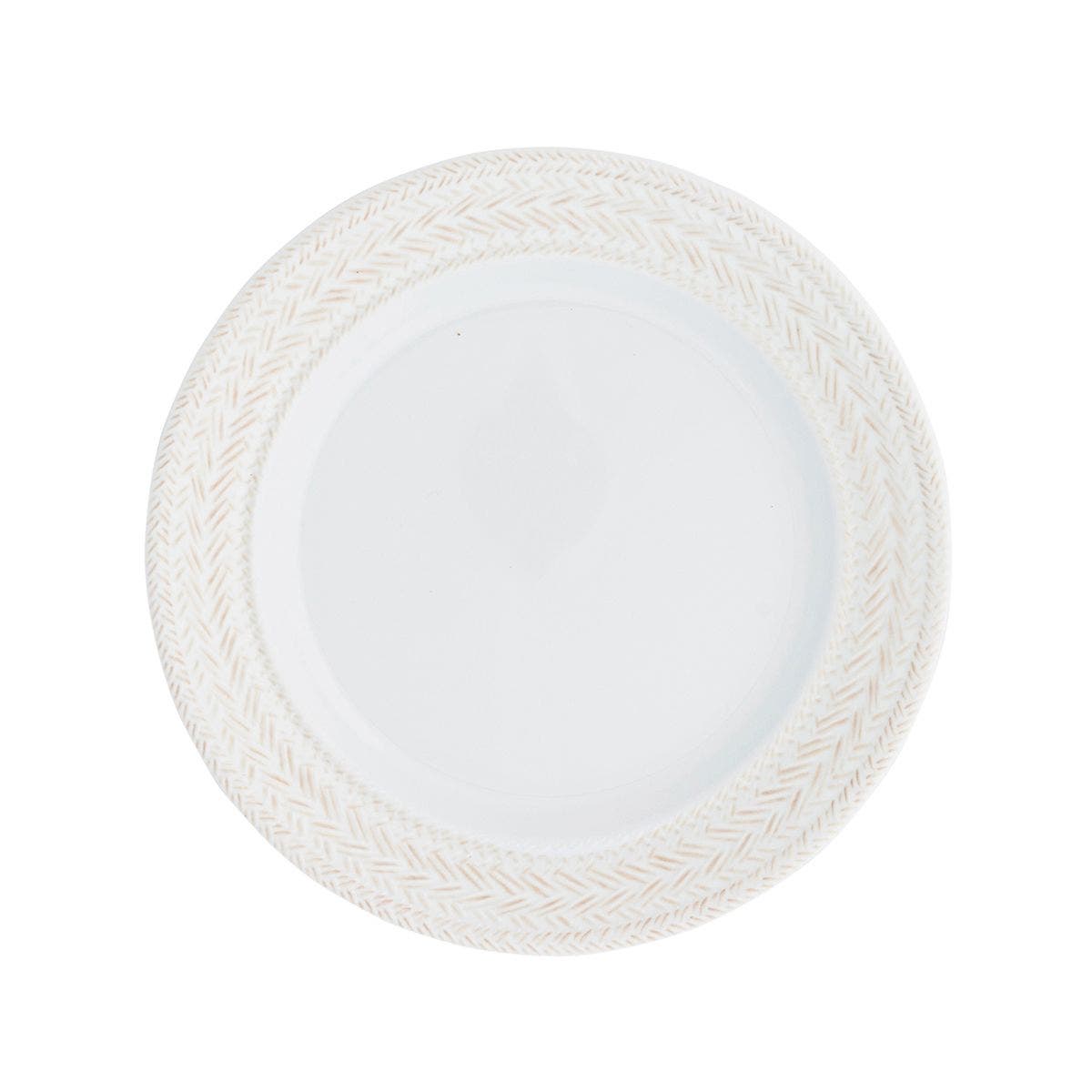 Juliska Le Panier Whitewash Melamine Dinner Plate
