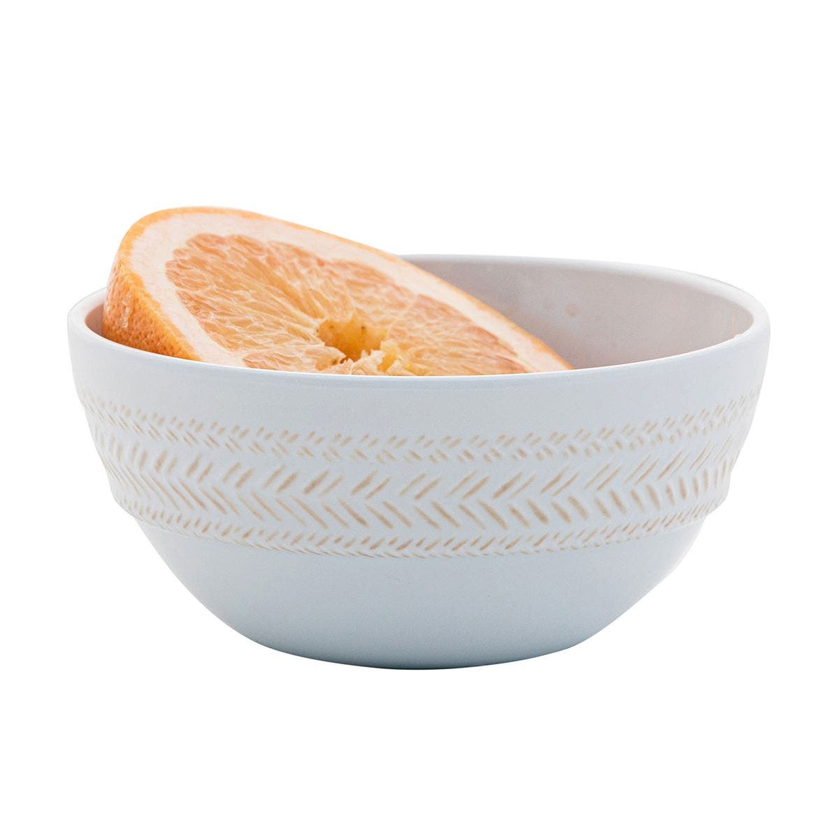 Juliska Le Panier Whitewash Melamine Cereal/Ice Cream Bowl