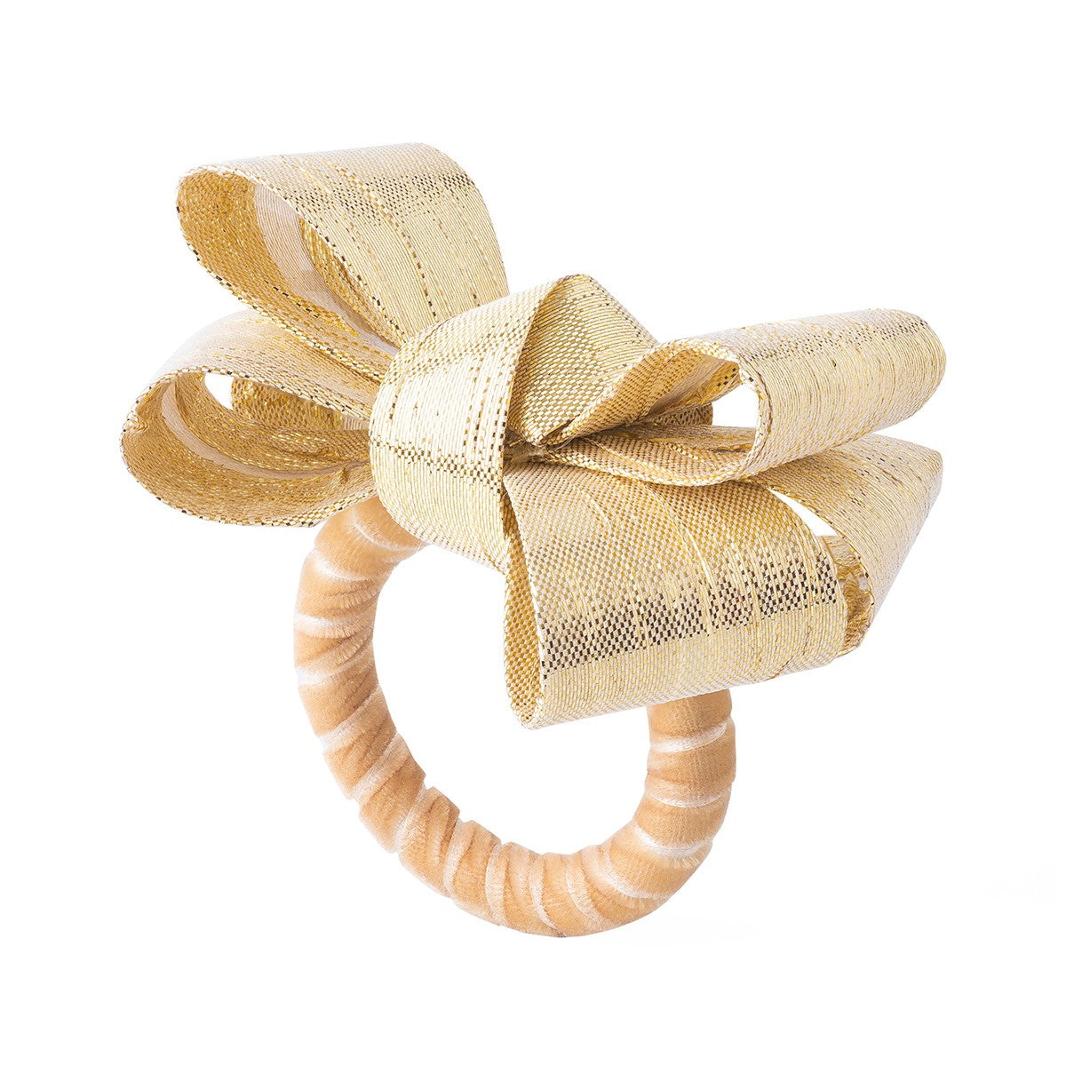 Juliska, Tuxedo Gold Napkin Rings