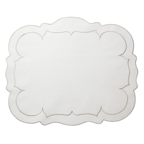 LINHO Mat/Rect/White/Platinum
