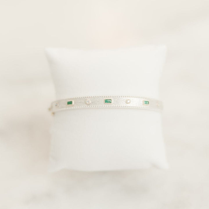 Bellevue Bangle Collection, The Emerald