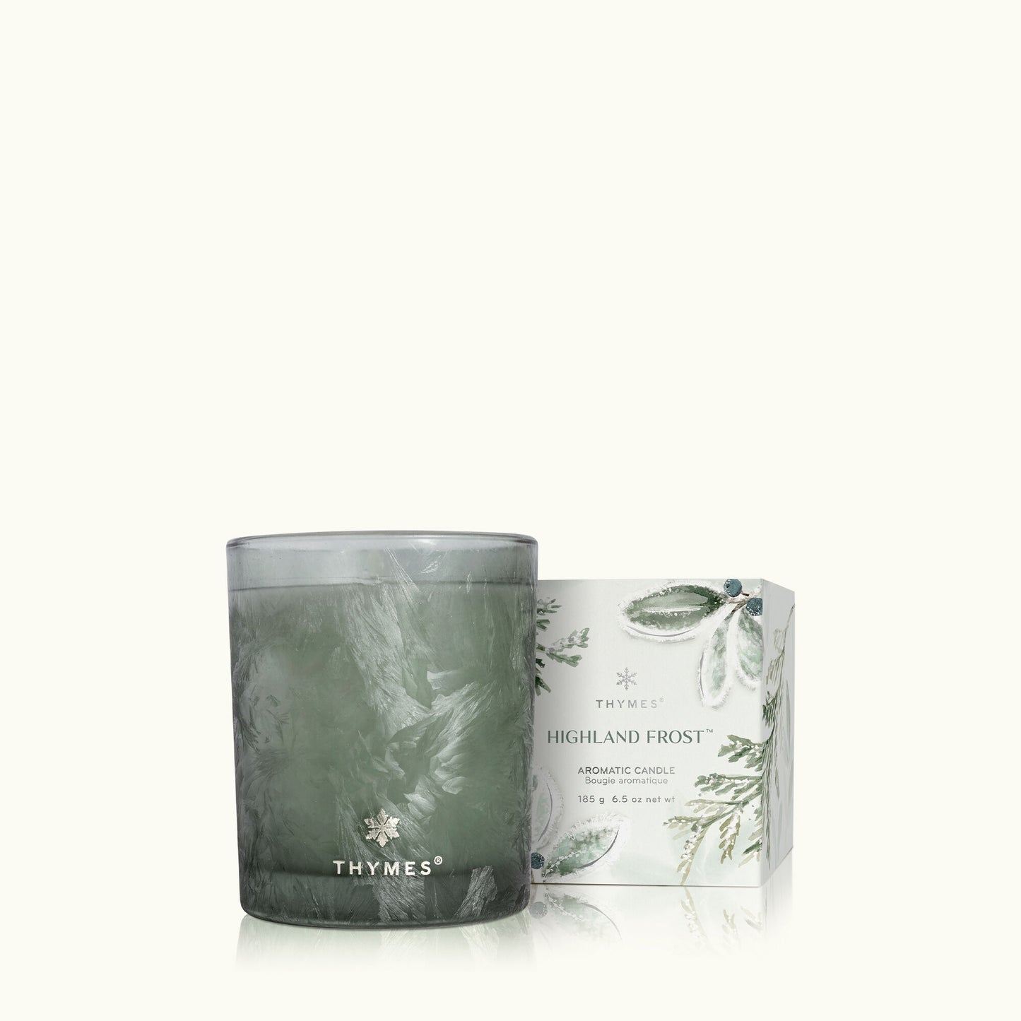 Thymes Highland Frost Boxed Candle, 6.5 oz