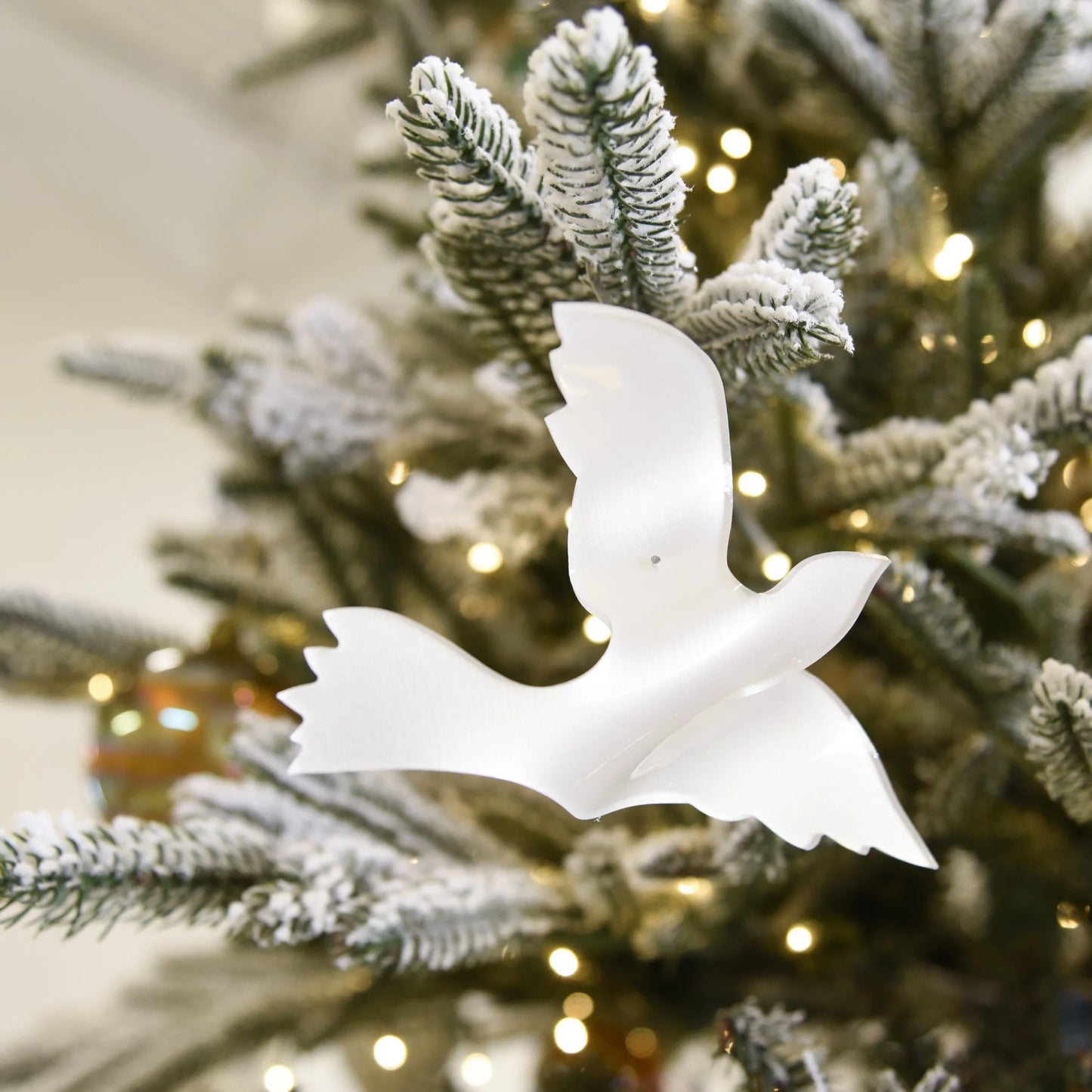 Acrylic Dove Ornament